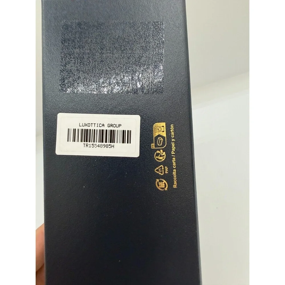 Polo Ralph Lauren Eyeglass Sunglasses Case Box Authentic Navy Blue Leather